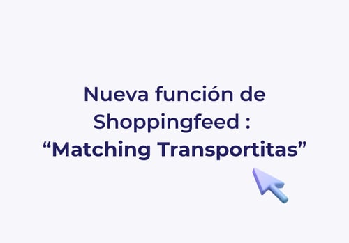 Nueva función de Shoppingfeed: 